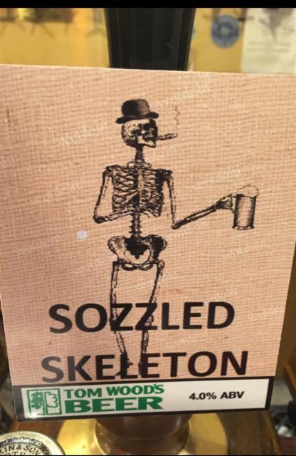 Sozzled Skeleton 4.0%, Lincolnshire Craft Beers, England