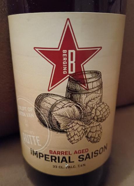 SP.02 Barrel Aged Imperial Saison 7.4%, Berging Brouwerij, Netherlands