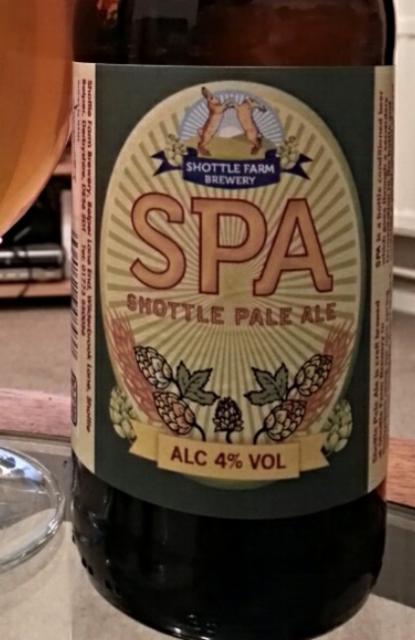 SPA - Shottle Pale Ale 4.0%, Shottle Farm Brewery, England