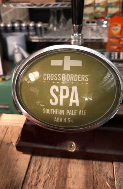 SPA 4.5%, Cross Borders Brewing Company, Scotland