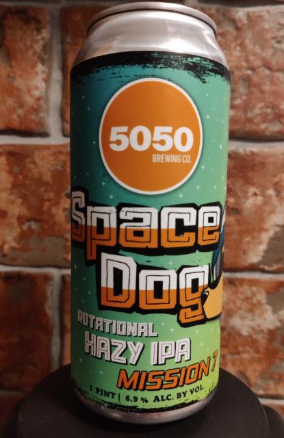 Space Dog Mission 7 6.9%, FiftyFifty Brewing Company, United States