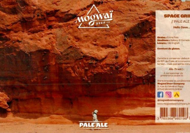 Space Gringo 5.7%, Mogwaï Beer Company, France