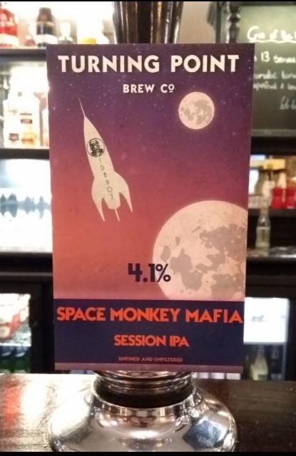 Space Monkey Mafia 4.1%, Turning Point Brew Co., England
