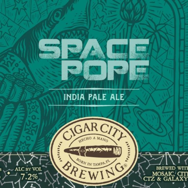 Space Pope IPA 7.3%, Cigar City Brewing, United States