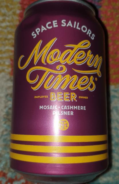 Space sailors 5.0%, Modern Times Beer, United States