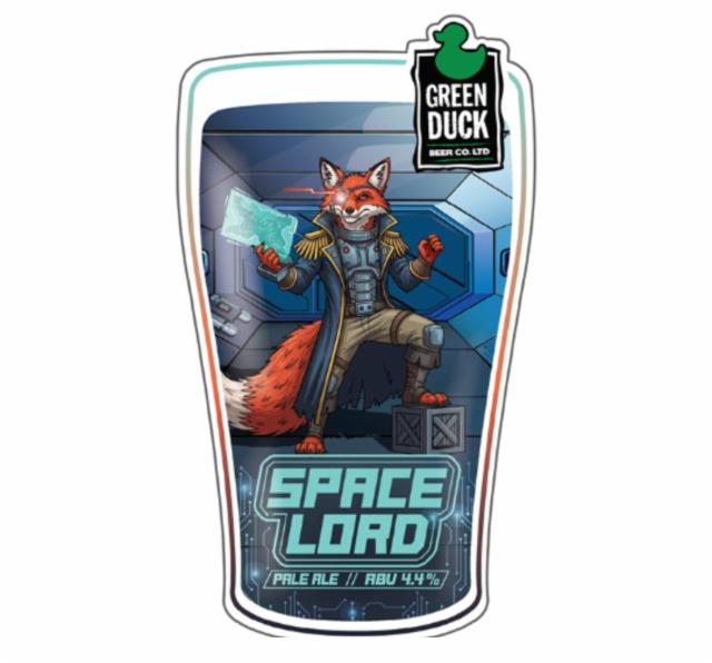Spacelord 4.4%, Green Duck Beer Co., England