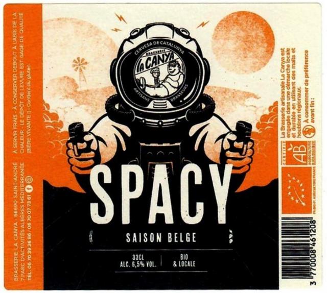 Spacy 6.0%, Brasserie La Canya, France