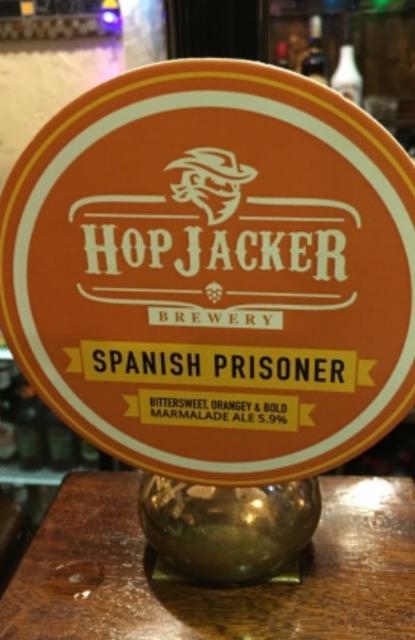 Spanish Prisoner 5.9%, Hopjacker Brewery Ltd, England