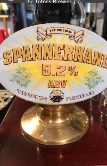 Spannerhand 5.2%, The Totnes Brewing Co., England