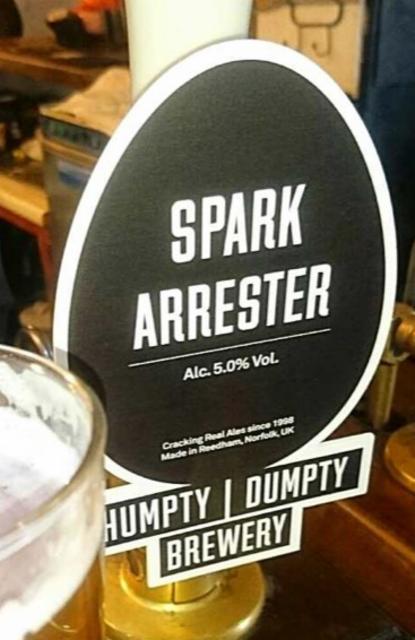 Spark Arrester 5.0%, Humpty Dumpty Brewery, England