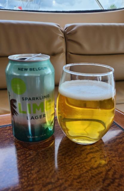 Sparkling Lime Lager 4.4%, New Belgium Brewing Company, United States