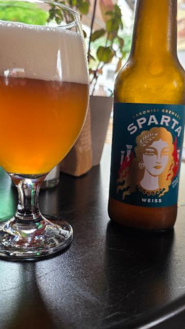 Sparta Weiss 5.0%, Lakoniki Brewery, Greece
