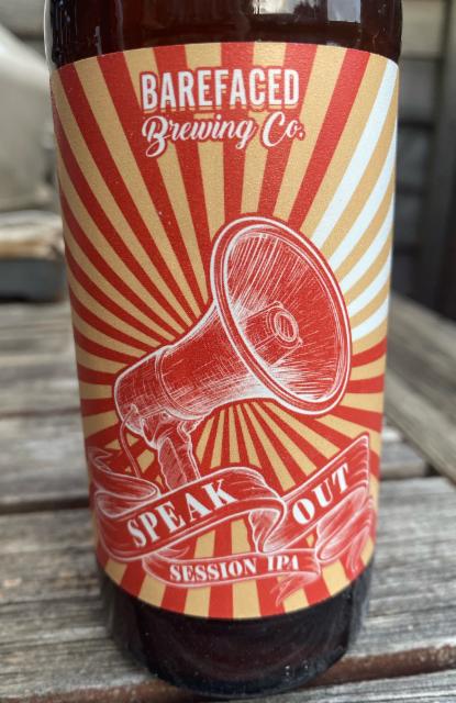 Speak Out 3.5%, Barefaced Brewing, England