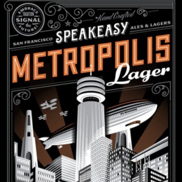 Speakeasy Metropolis Lager 5.3%, Speakeasy Ales and Lagers, United States