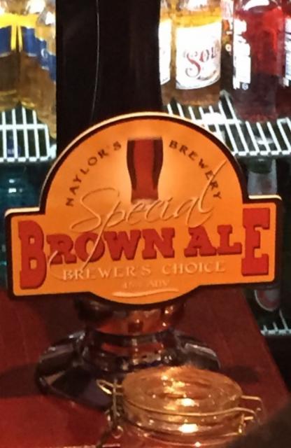 Special Brown Ale 4.5%, Naylor's Brewery, England