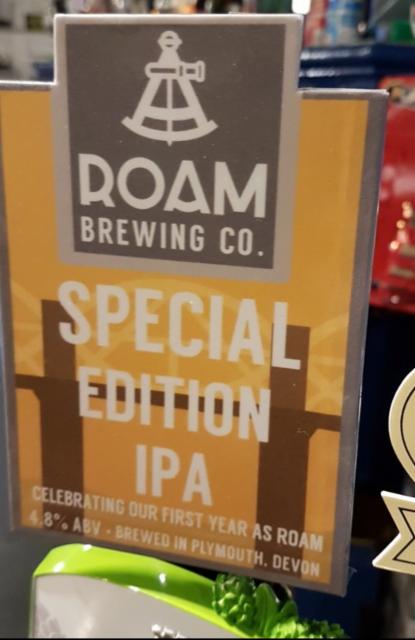 Special Edition IPA 4.8%, Roam Brewing Co., England