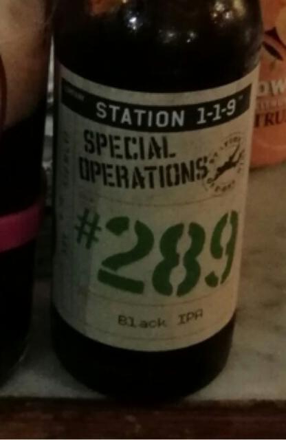 Special Operations #289 Black IPA 6.7%, Bruha Brewing, England