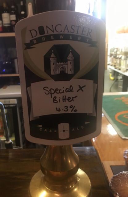 Special X Bitter 4.3%, Doncaster Brewery, England