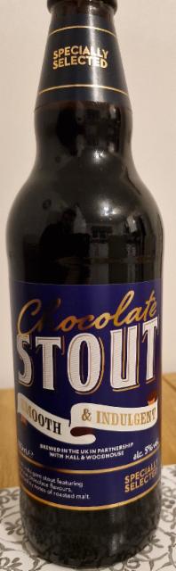 Specially Selected Chocolate Stout 5.0%, Hall & Woodhouse, England