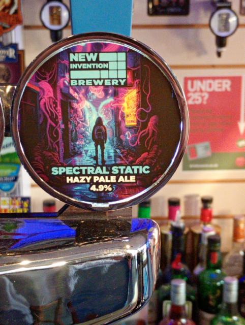 Spectral Static 4.9%, New Invention Brewery, England