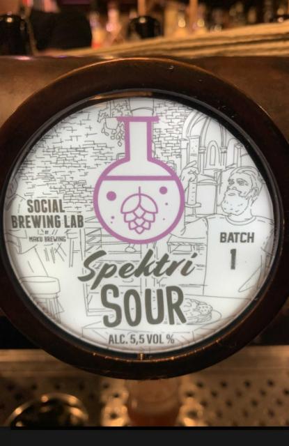 Spektri Sour #1 5.5%, Social Brewing Lab By Maku Brewing, Finland