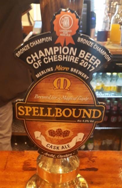 Spellbound 4.0%, Merlin's Micro Brewery, England