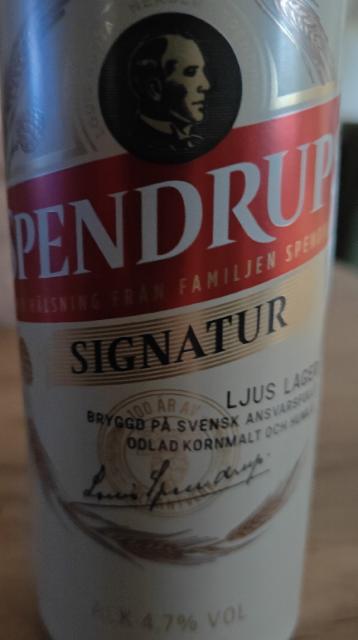 Signatur 4.7%, Spendrups Bryggeri, Sweden