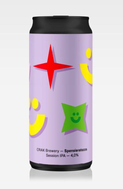 Spensieratezza 4.0%, Crak Brewery, Italy