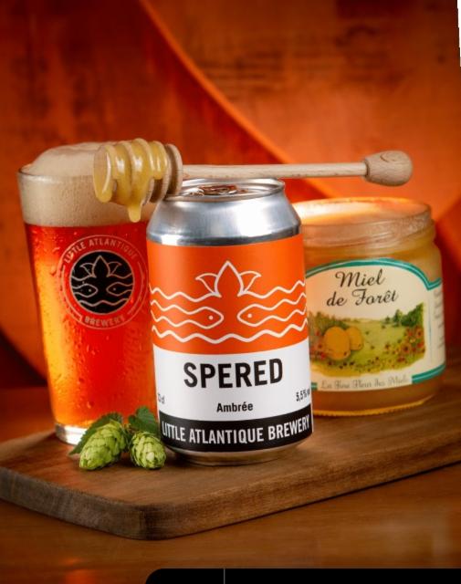 Spered ambrée 5.5%, Little Atlantique Brewery, France
