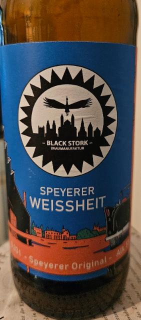 Speyerer Weissheit 5.0%, Black Stork Braumanufaktur, Germany