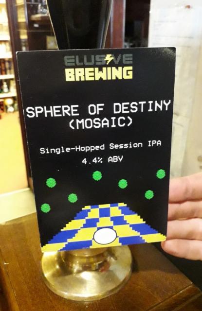Sphere Of Destiny (Mosaic) 4.4%, Elusive Brewing, England