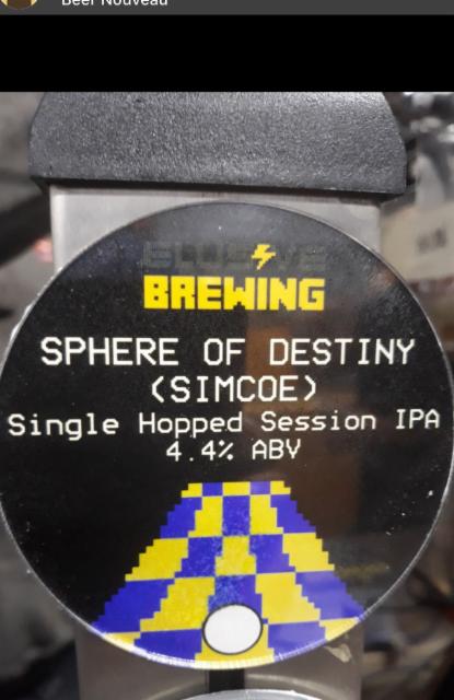 Sphere Of Destiny (Simcoe) 4.4%, Elusive Brewing, England