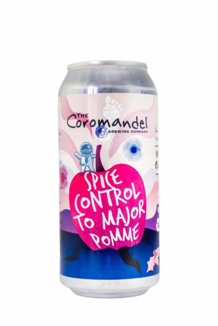 Spice Control To Major Pomme 5.4%, Coromandel Brewing Co (Whitianga), New Zealand