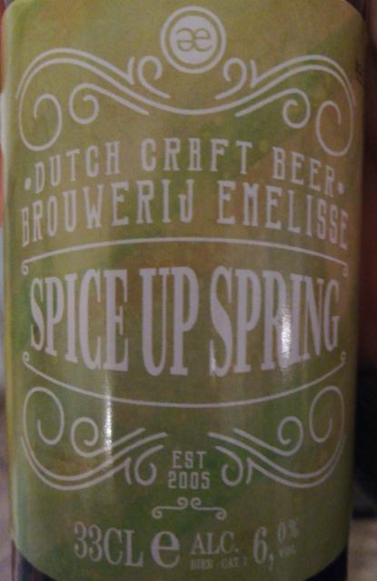 Spice Up Spring 6.0%, Brouwerij Emelisse, Netherlands