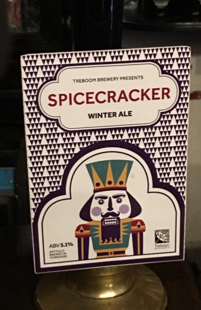 Spicecracker 5.3%, Treboom Brewery, England