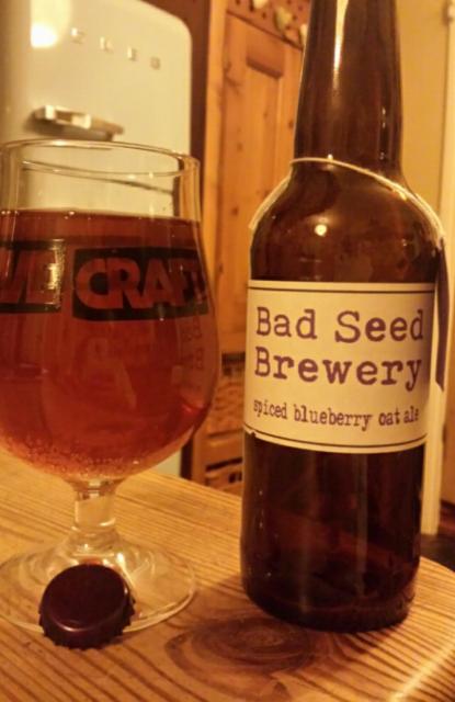 Spiced Blueberry Oat Ale 5.1%, Bad Seed Brewery, England