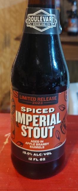 Spiced Imperial Stout 2023 15.0%, Boulevard Brewing Company (Duvel-Moortgat), United States