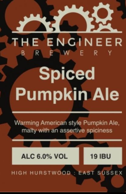 Spiced Pumpkin Ale 6.0%, Engineer Brewery, England