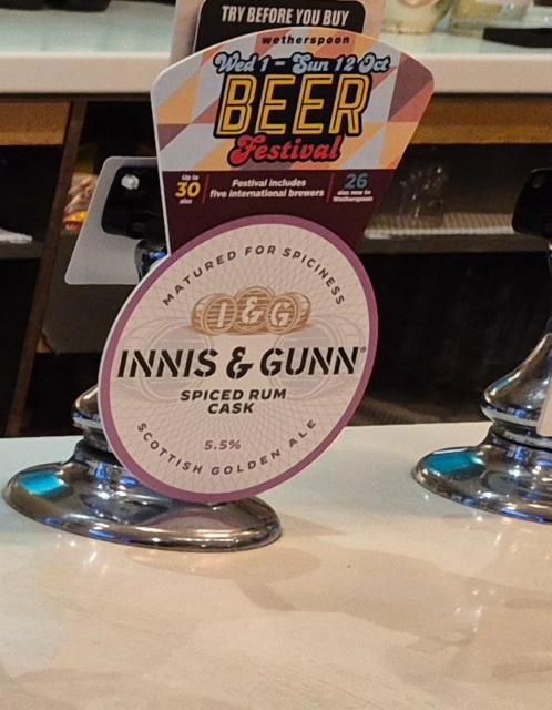 Spiced Rum Cask 5.5%, Innis & Gunn, Scotland