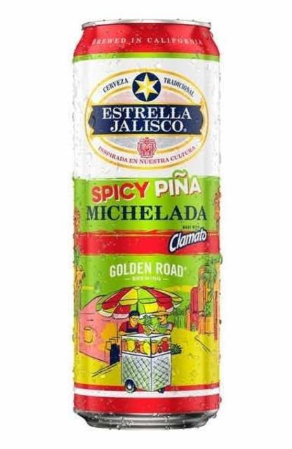 Spicy Piña Michelada 3.5%, Golden Road Brewing (AB InBev), United States