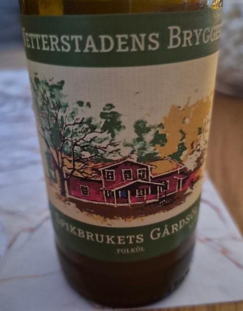 Spikbrukets Gårdsöl 3.5%, Wetterstadens Bryggeri, Sweden