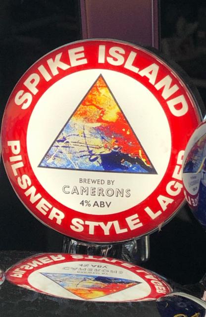 Spike Island Lager 4.0%, Camerons Brewing Company, England