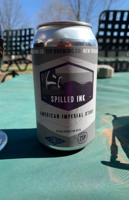 Spilled Ink 9.7%, New Trail Brewing Co, United States