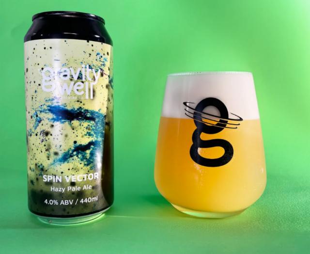Spin vector 4.0%, Gravity Well Brewing Co., England