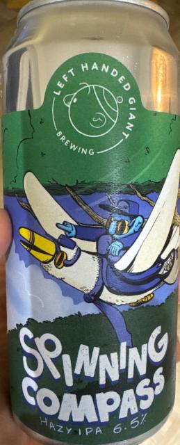Spinning Compass 6.5%, Left Handed Giant Brewing, England