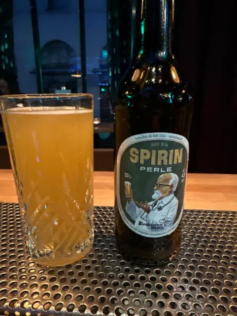 Spirin Perle 4.3%, Turbinenbräu, Switzerland