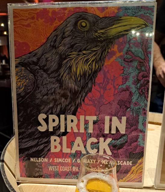 Spirit In Black 7.0%, Ghost Town Brewing, United States