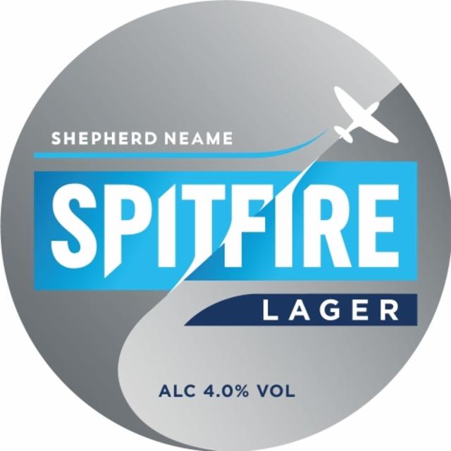 Spitfire Lager 4.0%, Shepherd Neame, England