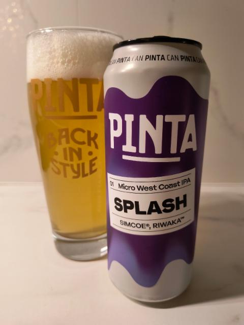 Splash 3.0%, Browar PINTA, Poland
