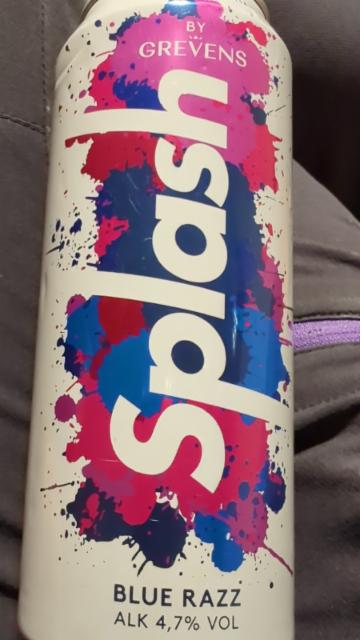 splash blue razz 4.7%, Hansa Borg Bryggerier (Royal Unibrew), Norway